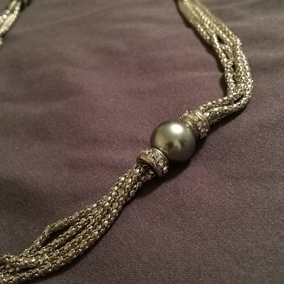 Premier Design Silver Necklace with Silver Balls. - Picture 2 of 4